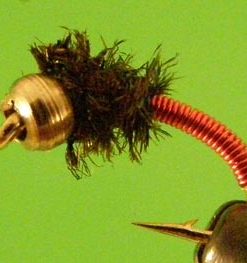 Brassie (red bead head)