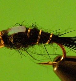 Hare's Ear (black bead head flashback)