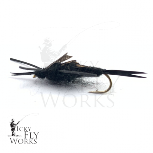 Kaufmann's Stone (black bead head rubber legged)