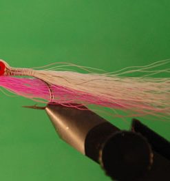 Clouser (pink & white)