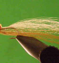Clouser (tan & white)