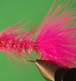Crystal Bugger (pink bead head)