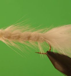 Woolly Bugger (white bead head)